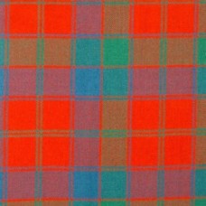 Robertson Red Ancient 16oz Tartan Fabric By The Metre